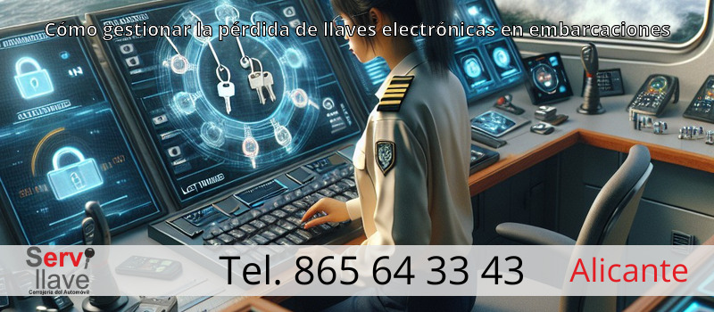 Cómo gestionar la pérdida de llaves electrónicas en embarcaciones