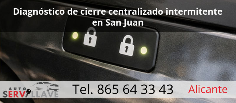 Diagnóstico de cierre centralizado intermitente en San Juan