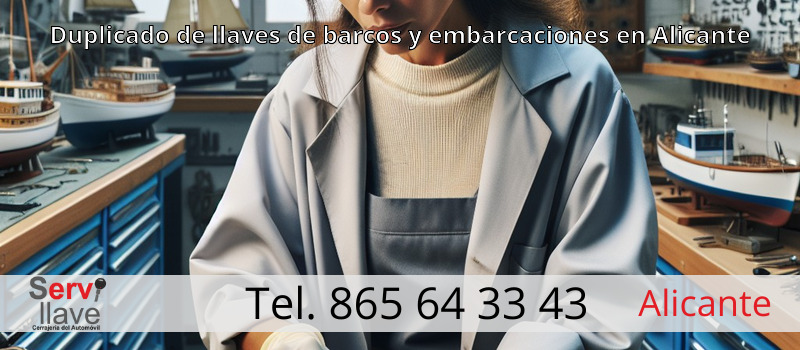 Duplicado de llaves de barcos y embarcaciones en Alicante