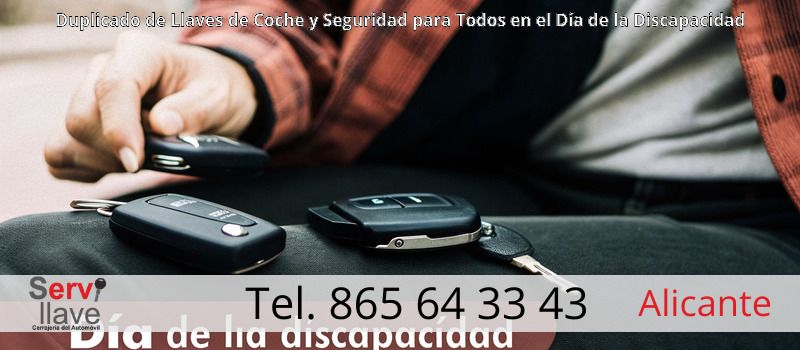 Duplicado de Llaves de Coche y Seguridad para Todos en el Día de la Discapacidad