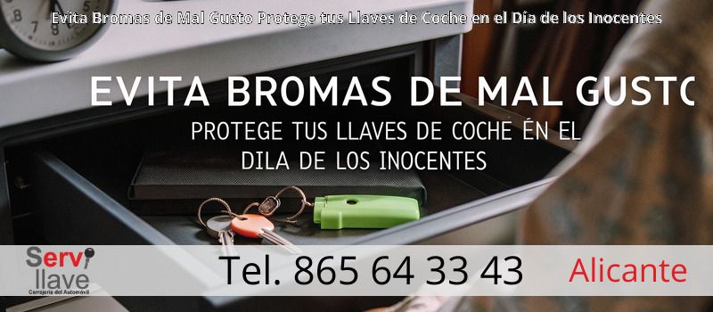 Evita Bromas de Mal Gusto Protege tus Llaves de Coche en el Día de los Inocentes