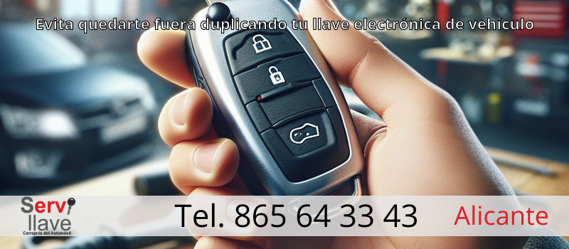 Evita quedarte fuera duplicando tu llave electrónica de vehículo