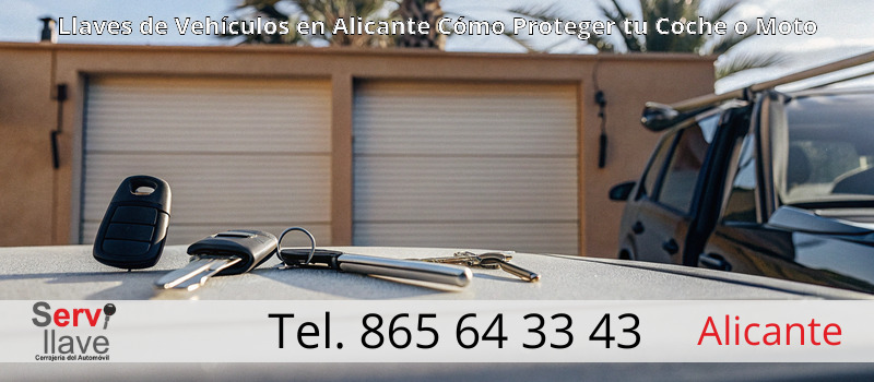 Llaves de Vehículos en Alicante Cómo Proteger tu Coche o Moto