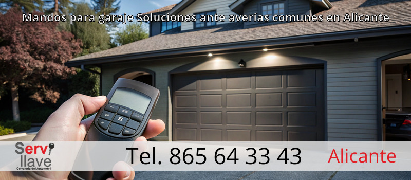 Mandos para garaje Soluciones ante averías comunes en Alicante Mandos para garaje Soluciones ante averías comunes en Alicante