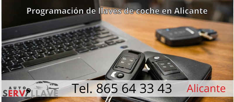 Programación de llaves de coche en Alicante
