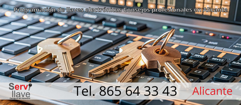 Programación de llaves electrónicas Consejos profesionales en Alicante