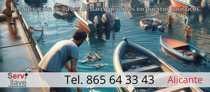 Recuperación de llaves de barco perdidas en puertos turísticos Recuperación de llaves de barco perdidas en puertos turísticos
