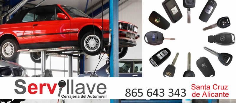 llaves de moto para talleres autocerrajeros santa cruz de alicante