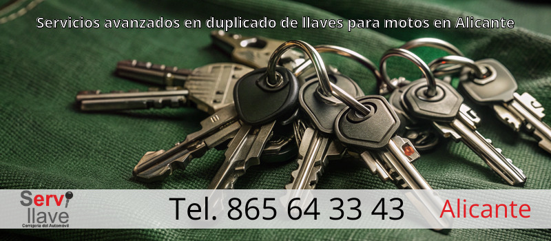 Servicios avanzados en duplicado de llaves para motos en Alicante Servicios avanzados en duplicado de llaves para motos en Alicante