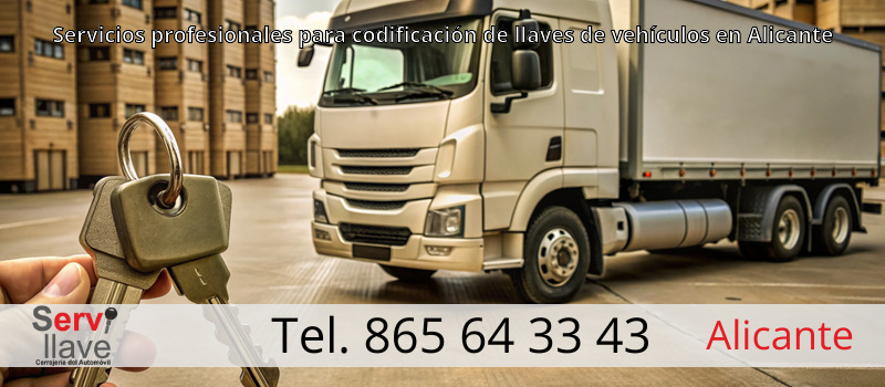 Servicios profesionales para codificación de llaves de vehículos en Alicante