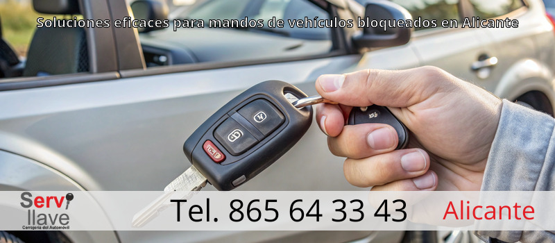 Soluciones eficaces para mandos de vehículos bloqueados en Alicante