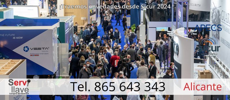 traemos novedades sicur2024 en alicante desde servillave