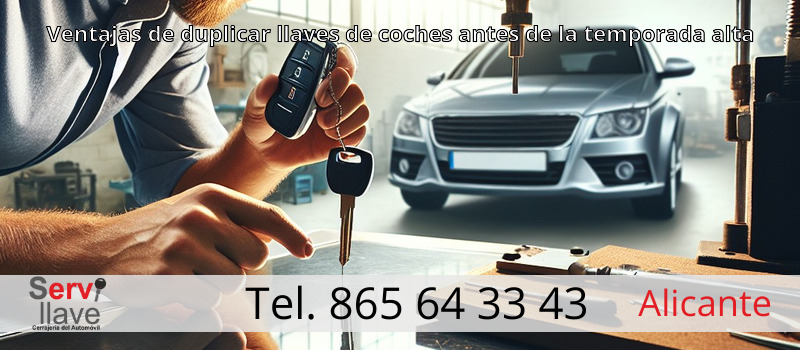 Ventajas de duplicar llaves de coches antes de la temporada alta Ventajas de duplicar llaves de coches antes de la temporada alta